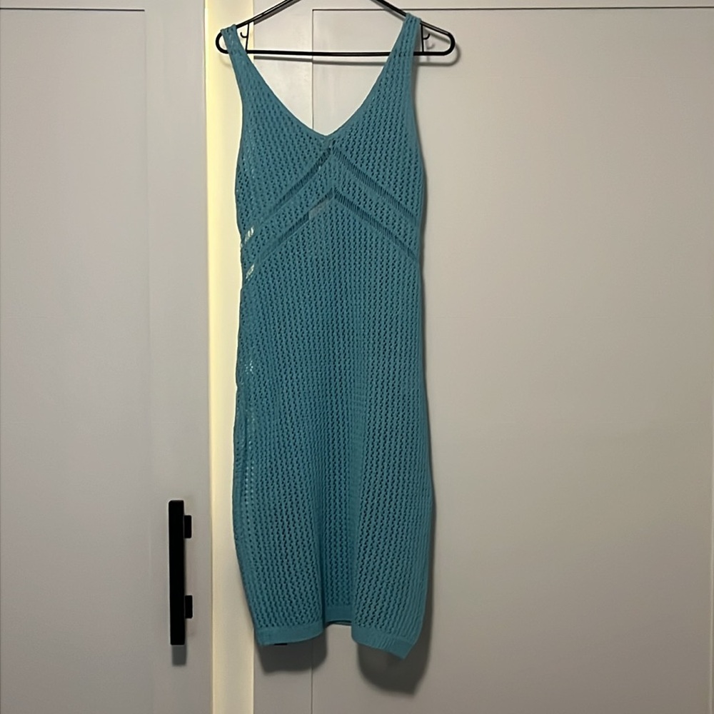 Brand New with tags Amiani size large crochet/knit coverup
